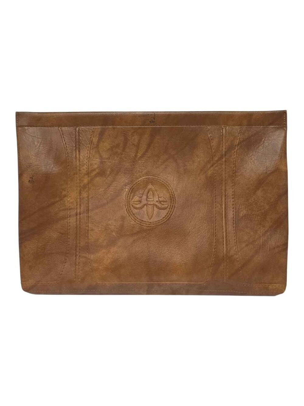 Vintage American Tourister Brown Faux Leather Document Portfolio